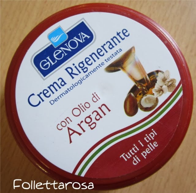 crema rigenerante olio di argan