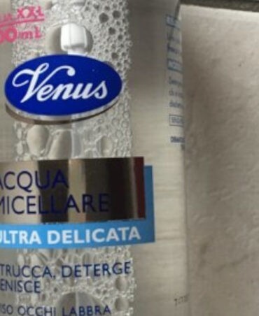 Acqua Micellare Venus Ultra Delicata Opinione