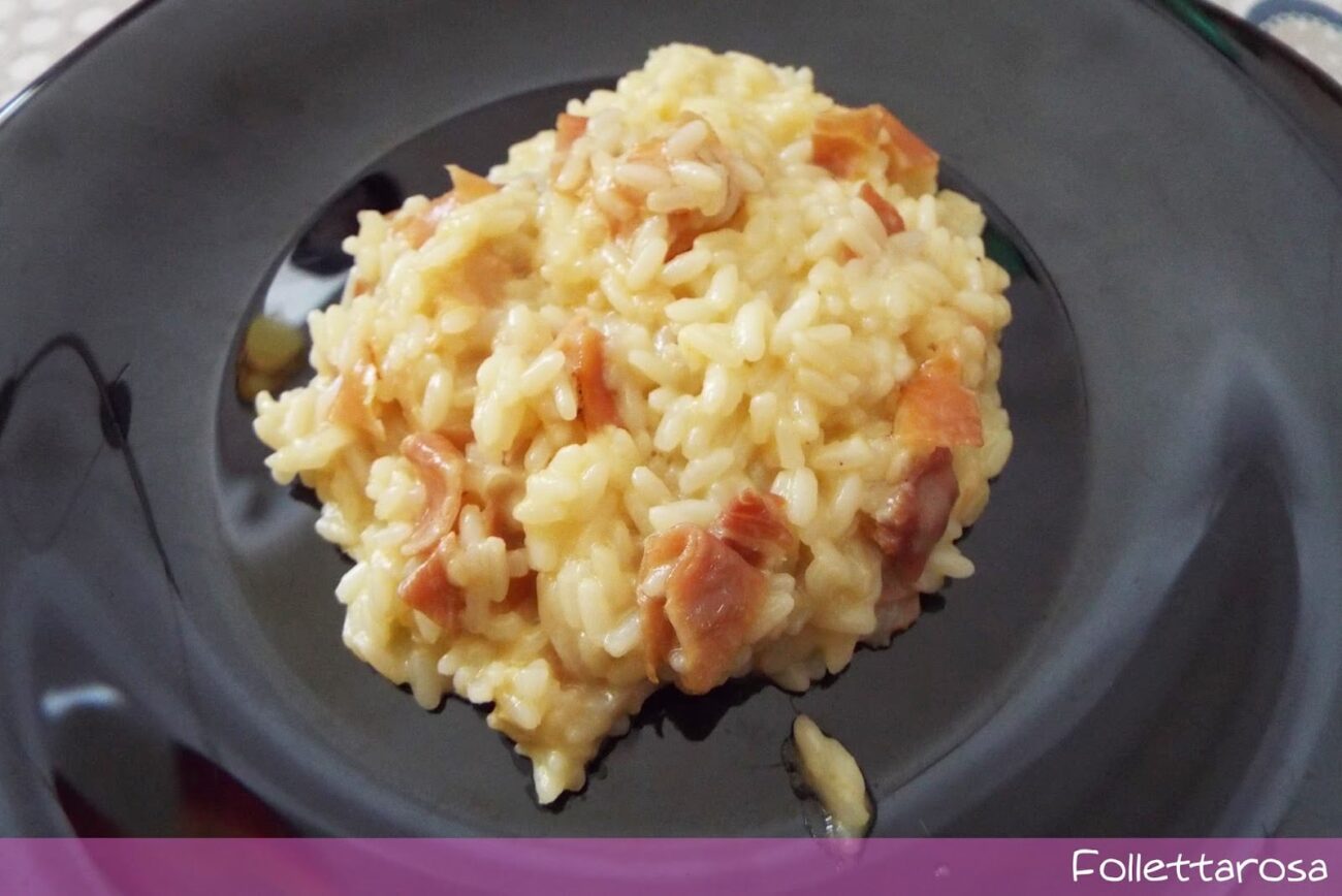 risotto speck e brie ricetta veloce