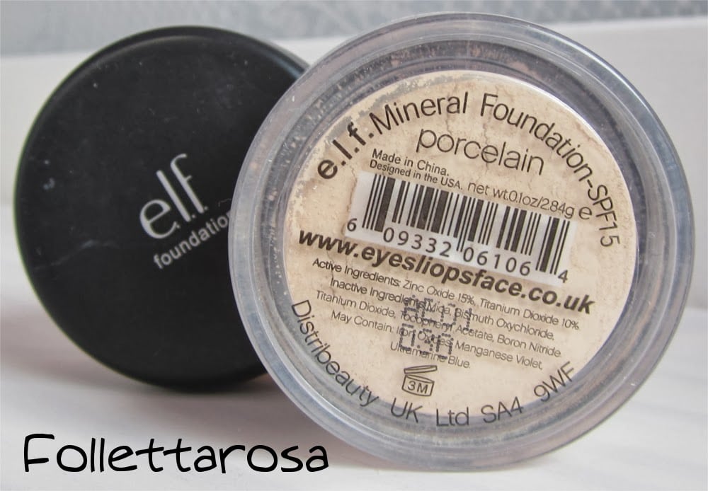 fondotinta minerale elf