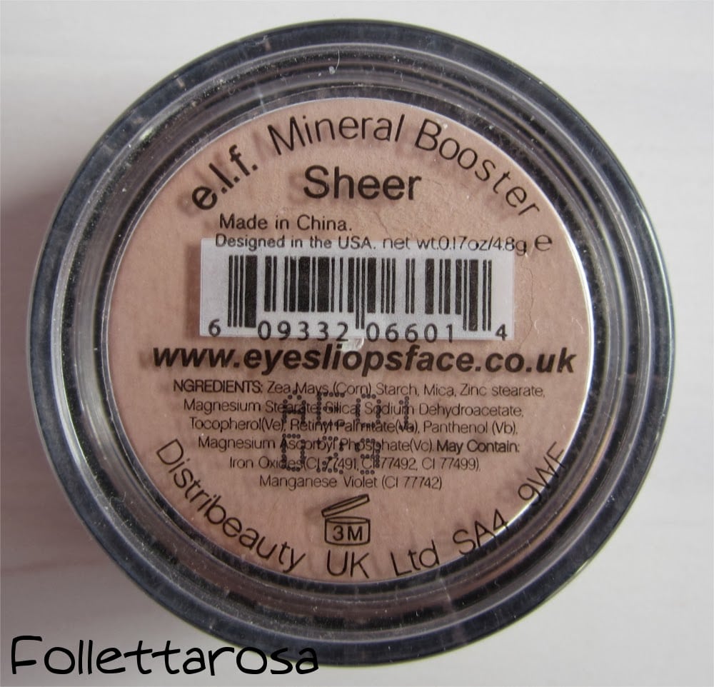 mineral booster elf