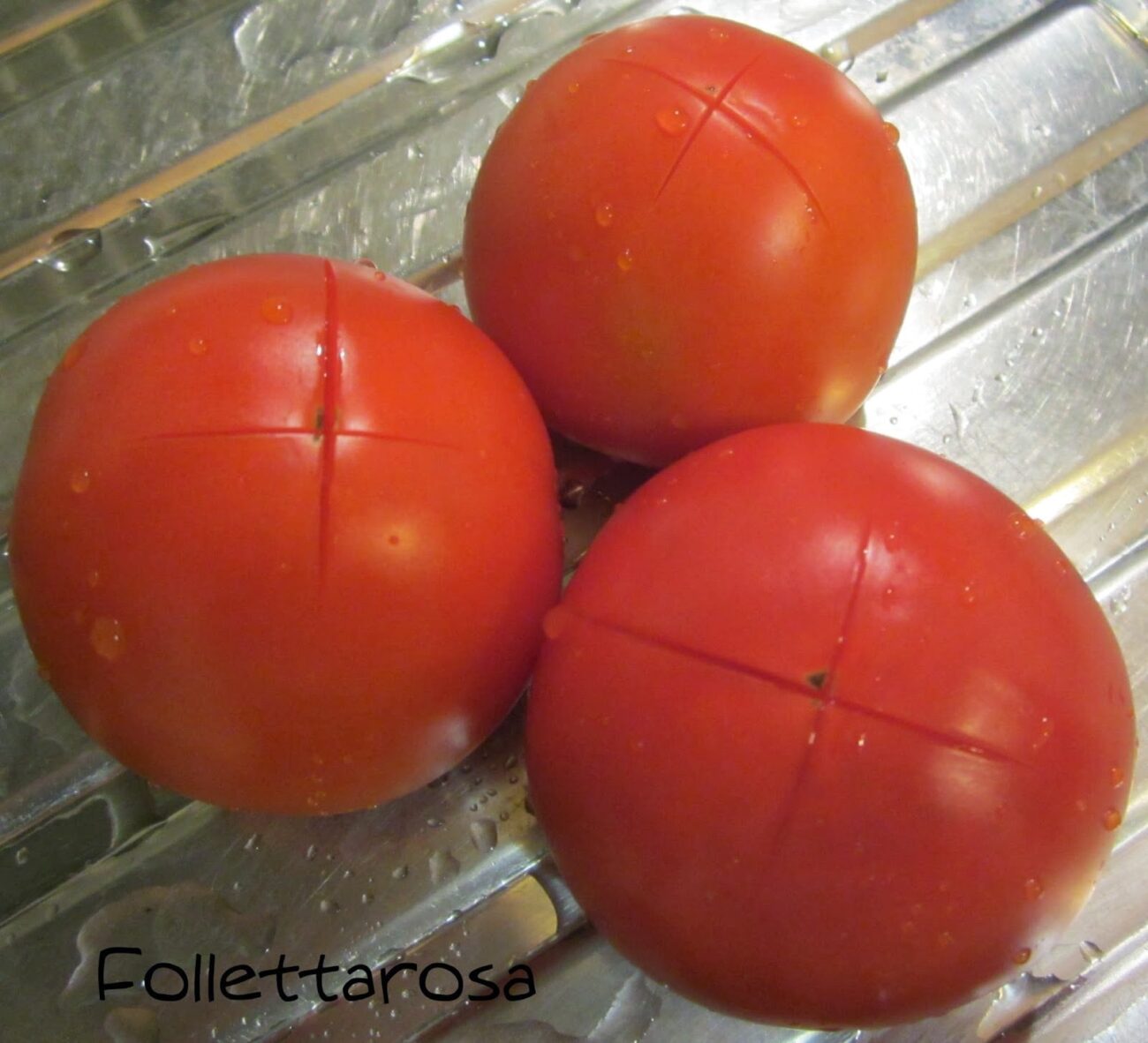 come fare la concasse di pomodori