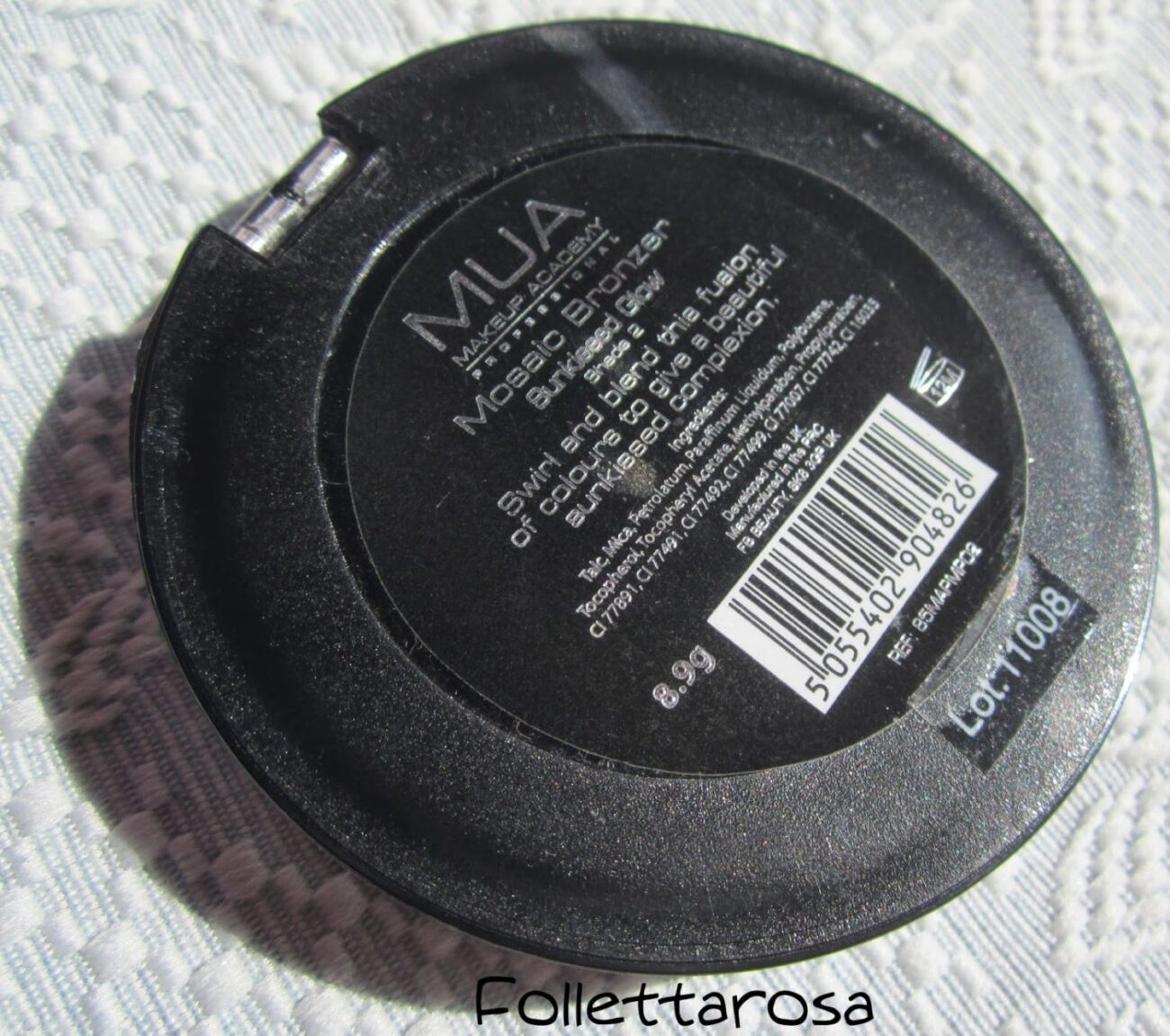 inci mosaic bronzer mua