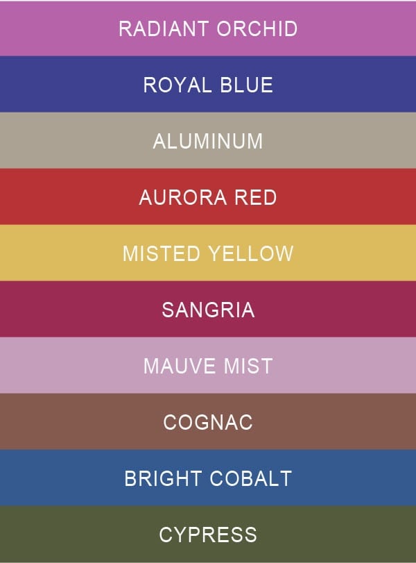 colori moda autunno 2014