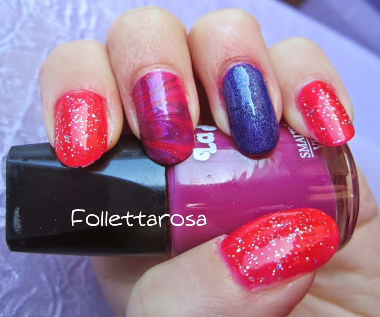 marble nail art