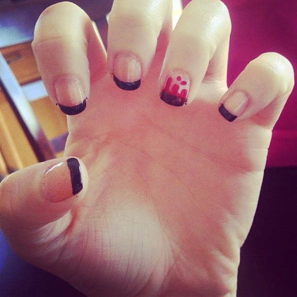 nail art horror halloween