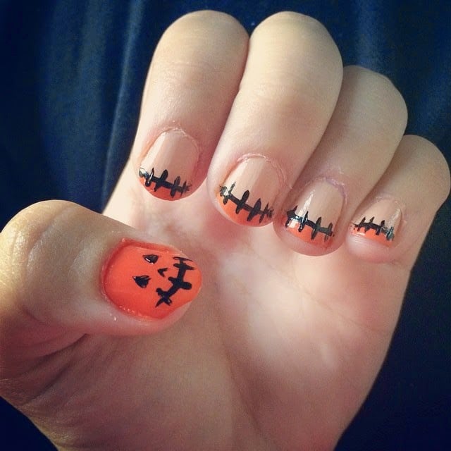 unghie halloween idee
