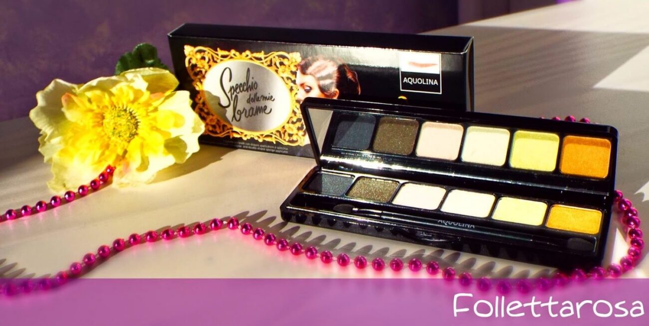 make up aquolina palette
