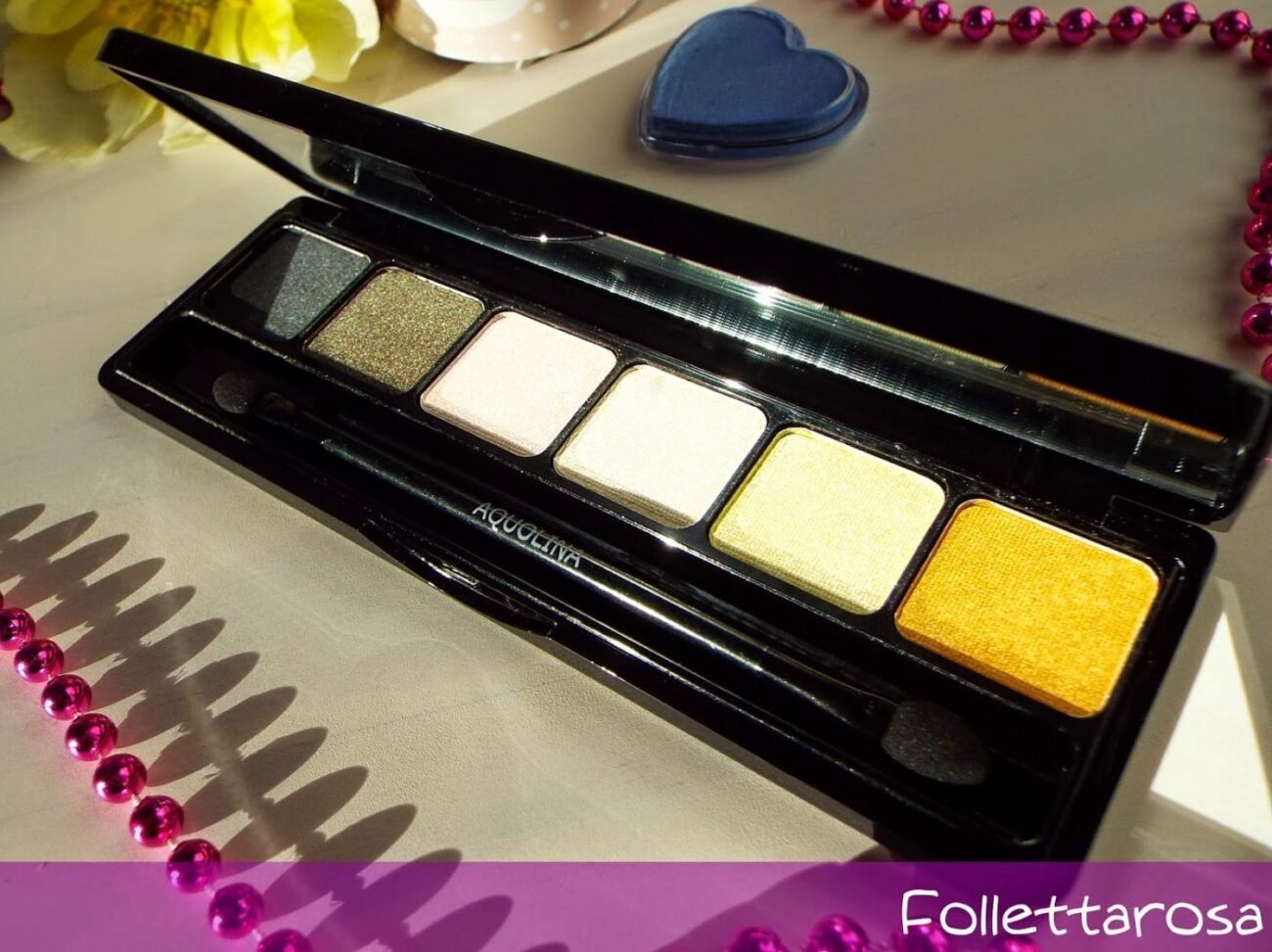 palette occhi aquolina make up