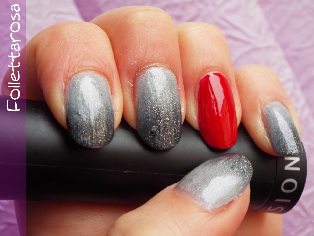 50 sfumature di grigio nail art film