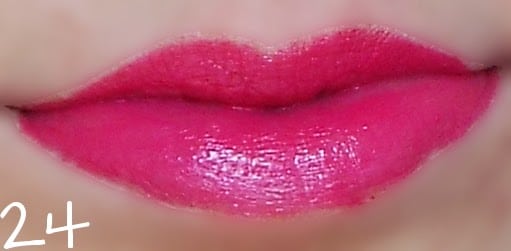 swatch perfect pink cien rossetto