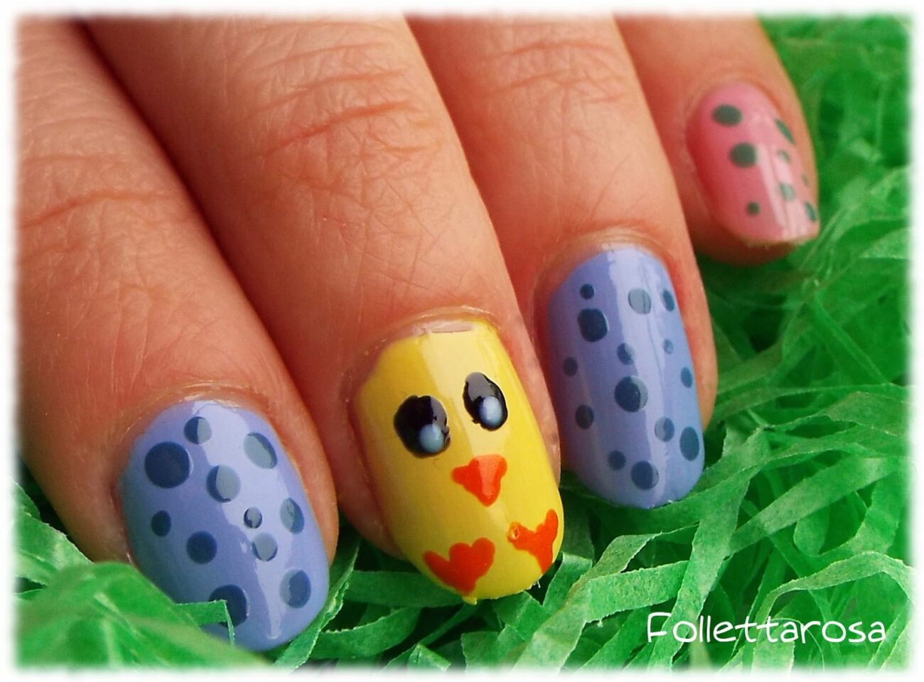 nail art pasqua facile 2015