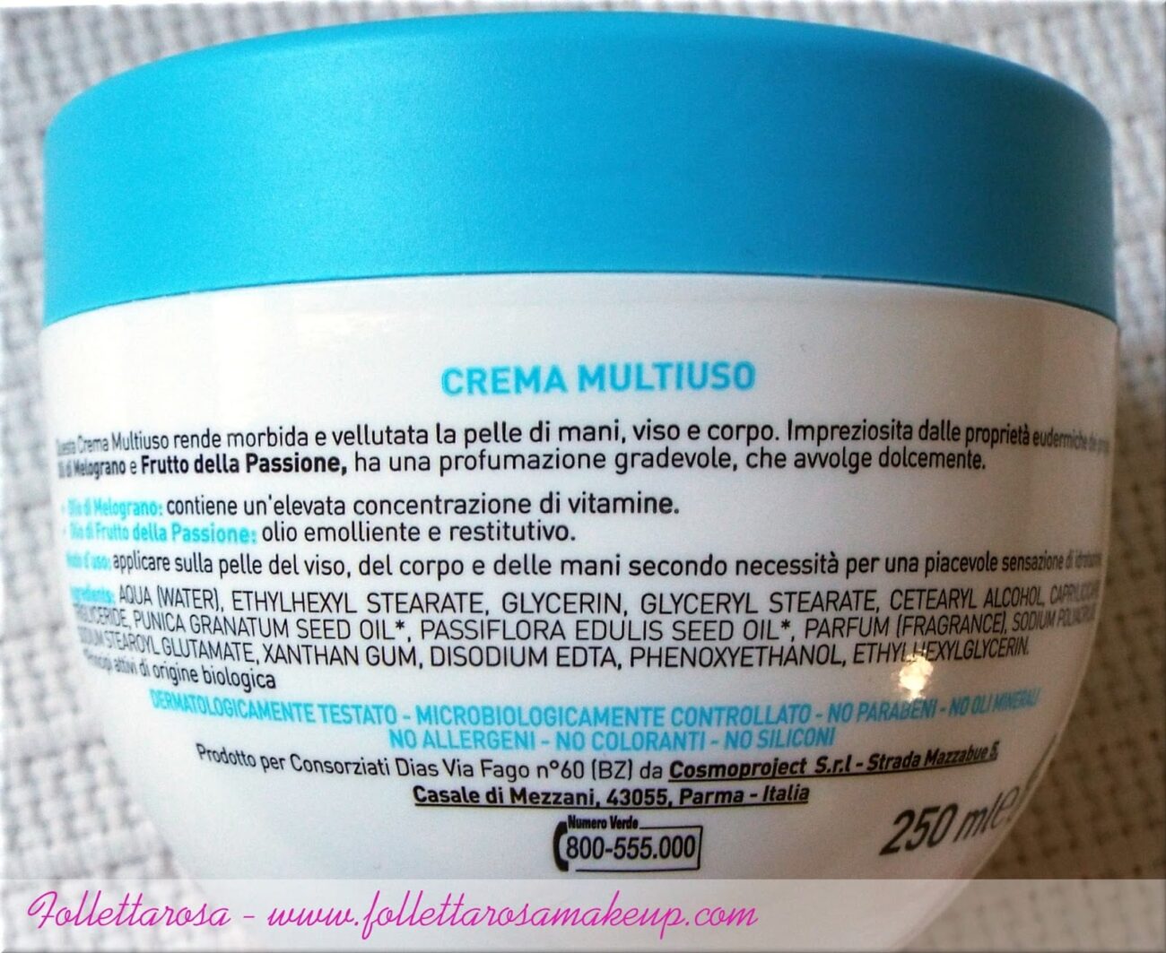 crema multiuso botanika inci