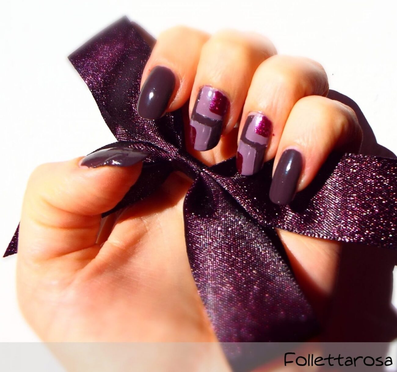 unghie geometriche nail art
