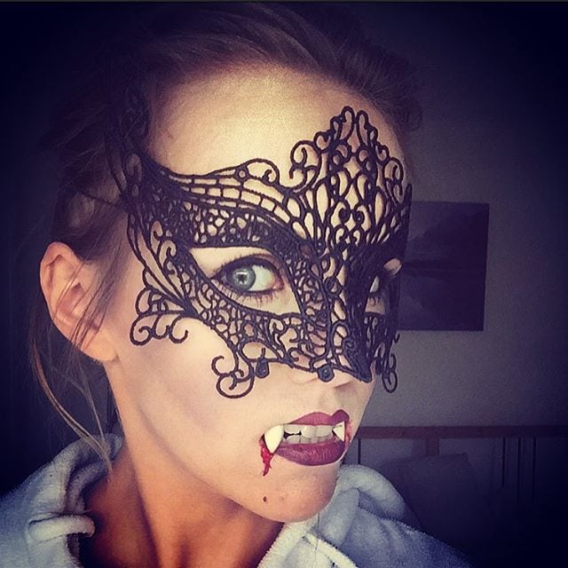 halloween make up vampira