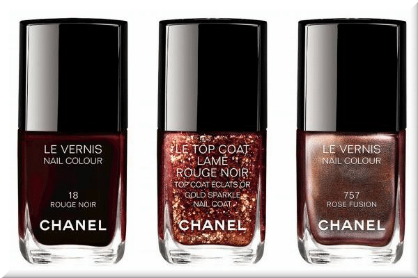 chanel rouge noir natale 2015 smalti