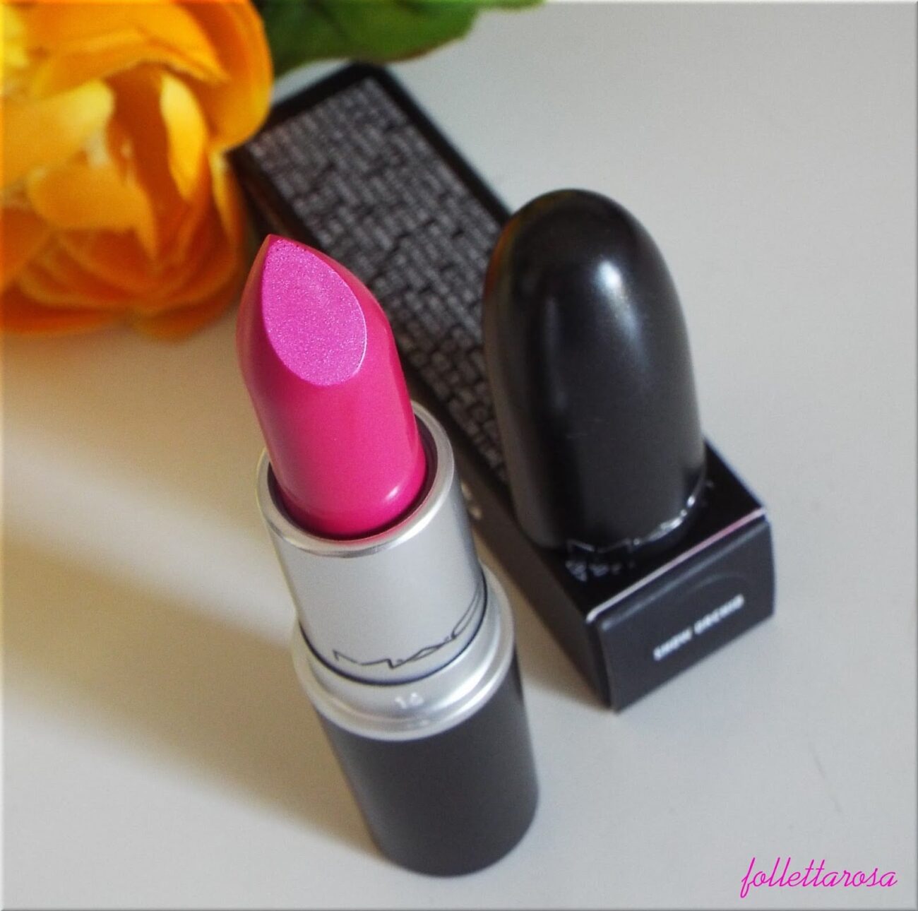 mac rossetto snow orchid recensione
