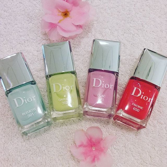 dior smalti glowing gardens