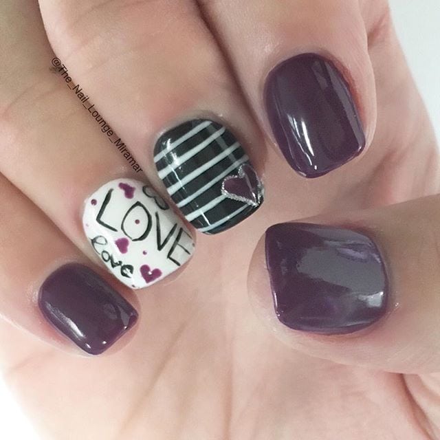 nail art san valentino