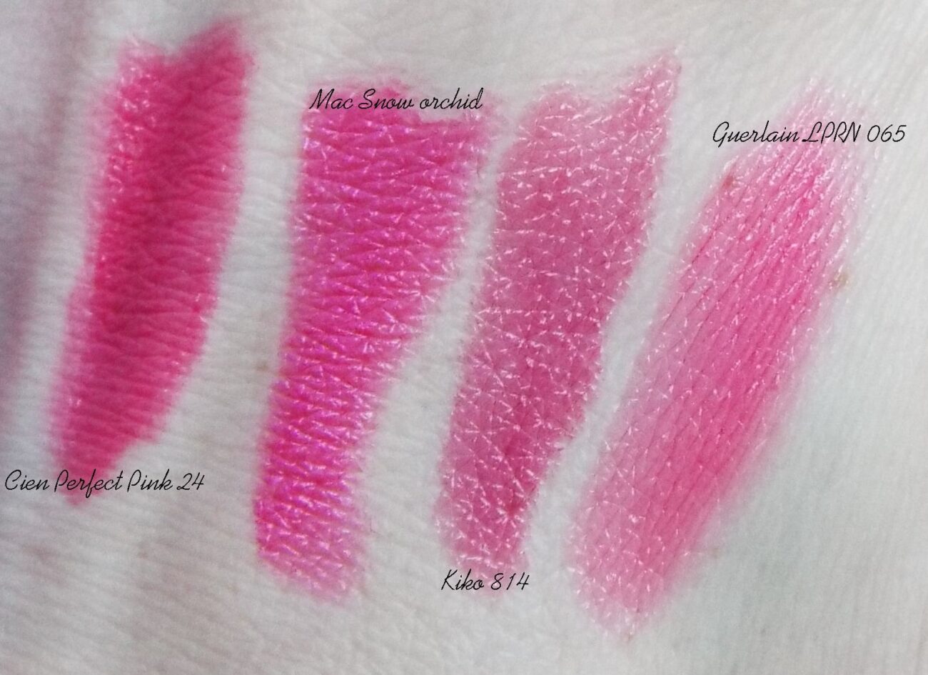 comparazioni rossetto guerlain e mac