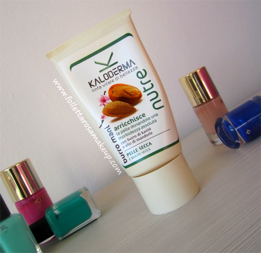 kaloderma burro mani recensione