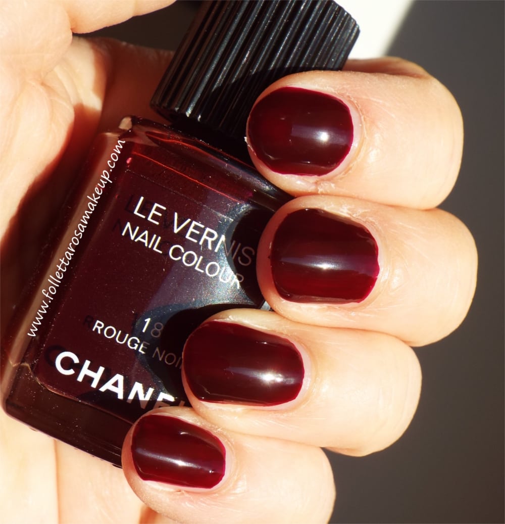 chanel rouge noir