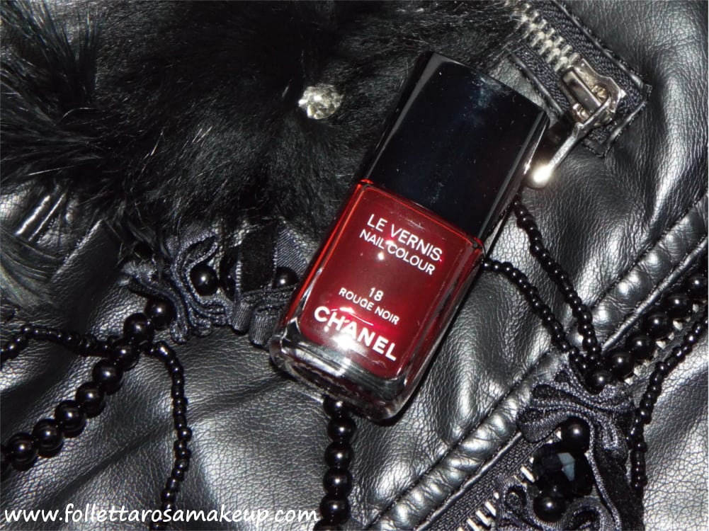 smalto chanel rouge noir