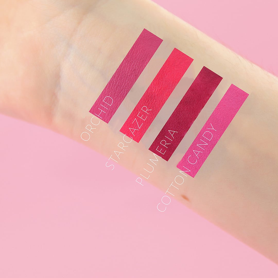 anastasia-beverly-hills-pink-matte-lipstick-set-swatch