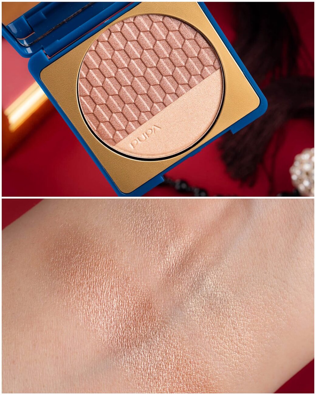 Pupa-Retro-Illusion-Highlighter-Swatch