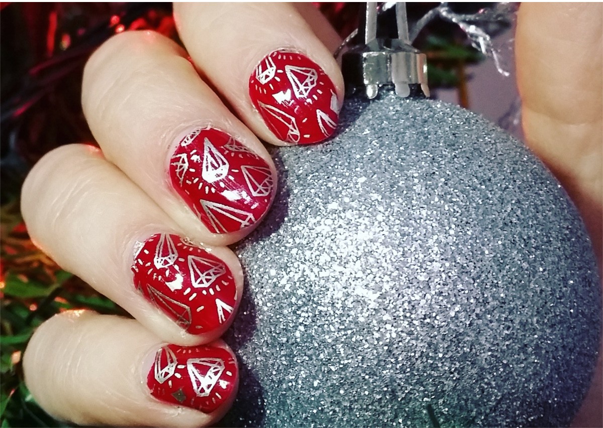 Disegni Di Natale Nail Art.Nail Art Di Natale Diamond Nails