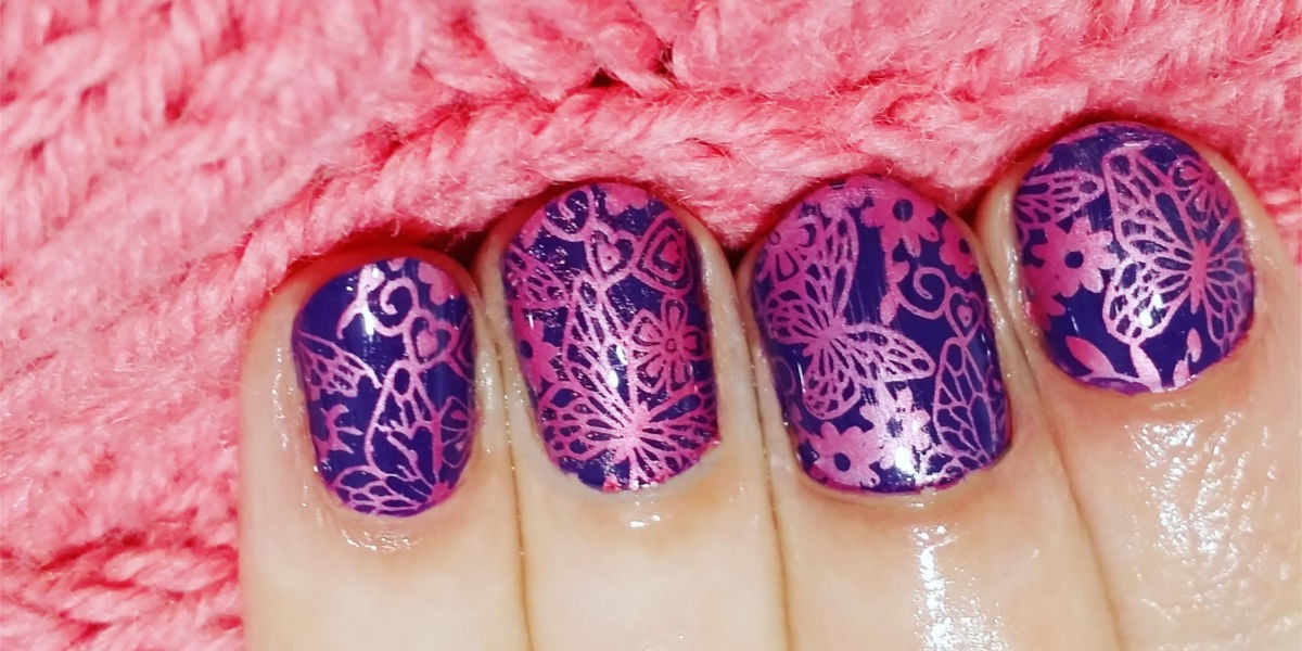 Nail Art with Butterflies - wide 7