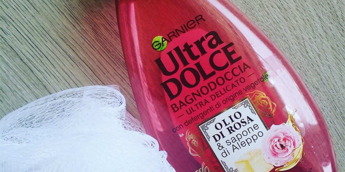 garner-Ultra-Dolce-Bagnodoccia Olio-Rosa-Sapone-Aleppo-opinione