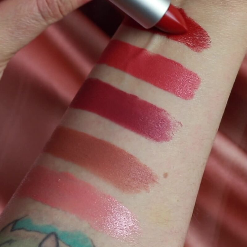 mac-and-clear-lipstick-swatches