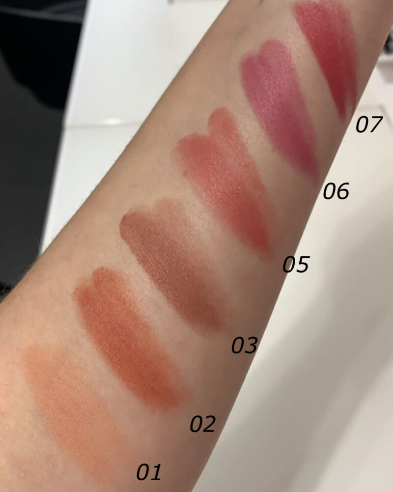 rossetti-kiko-powder-power-swatches