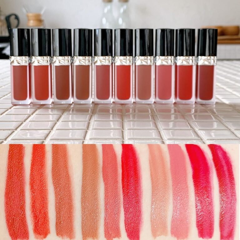 Rouge Dior Forever Liquid Swatches