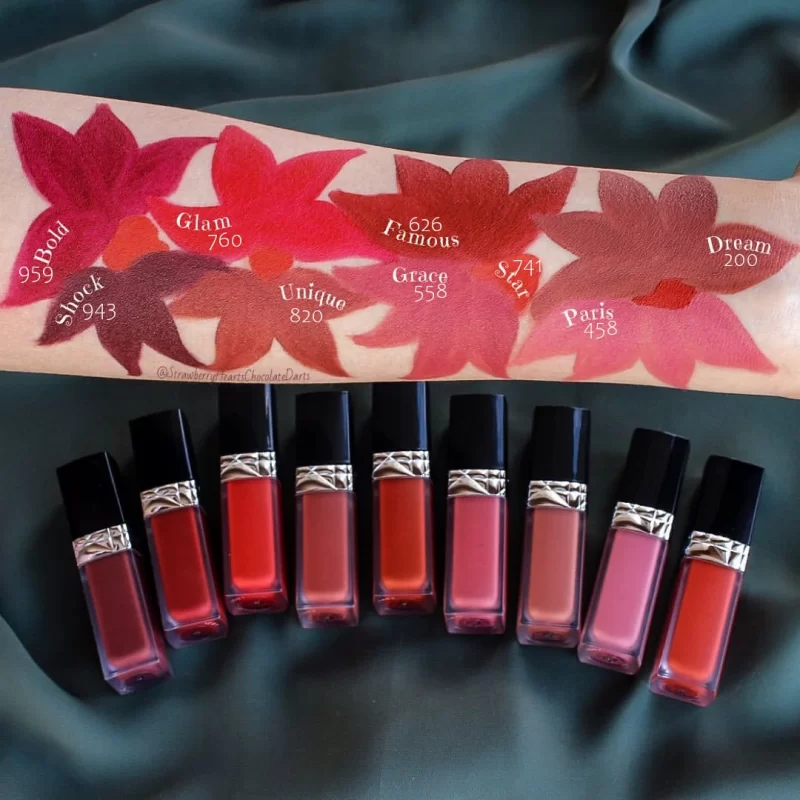rouge-dior-forever-liquid-swatches