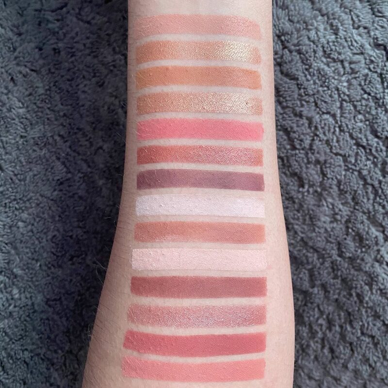 teddy-bare-palette-too-faced-swatches