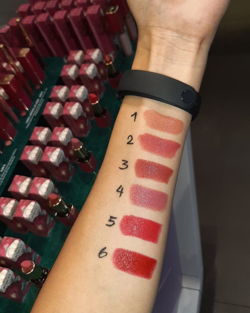 kiko-charming-escape-matte-lipstick-swatches