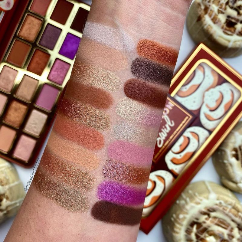 too-faced-cinnamon-swirl-palette-swatches