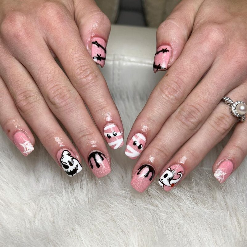 idee-nail-art-rosa-halloween