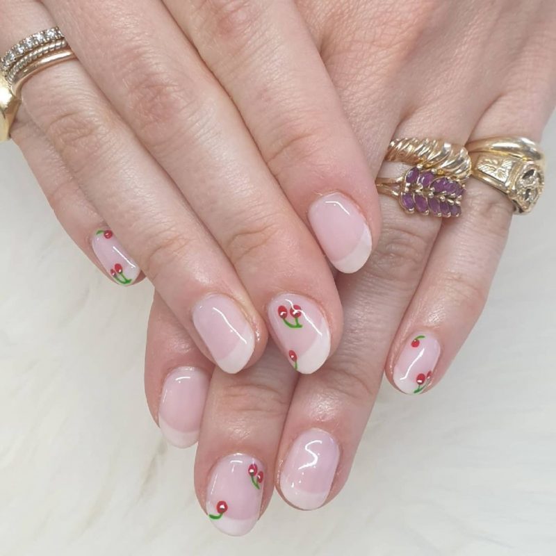 american-french-nails