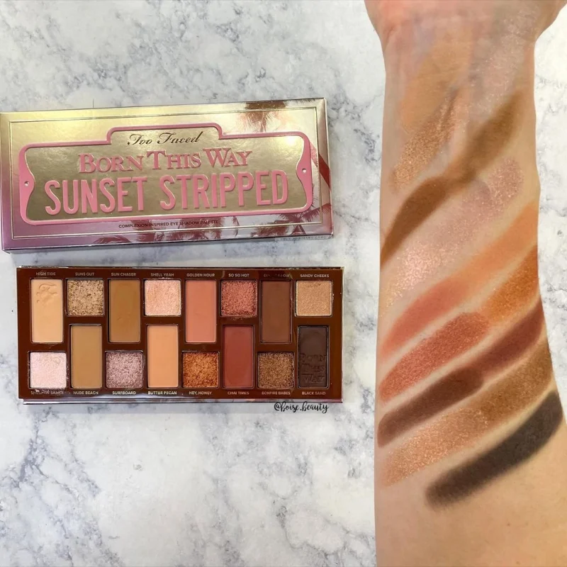 too-faced-born-this-way-sunset-stripped-palette-swatches