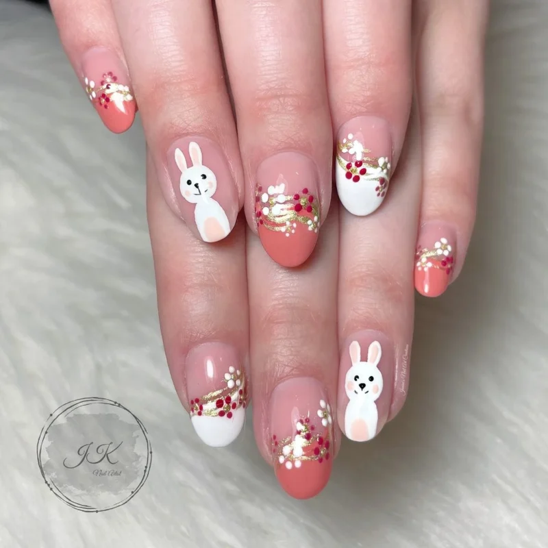 nail-art-pasqua-coniglietto