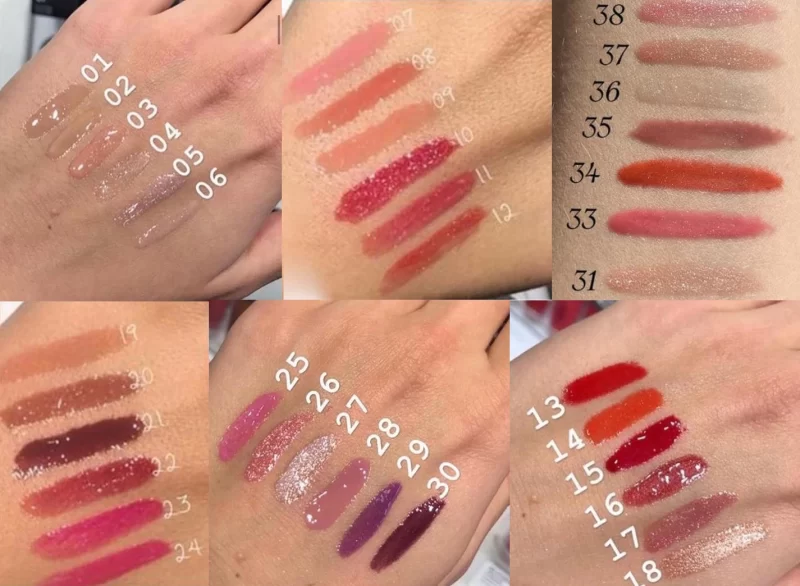 swatches-3d-hydra-lipgloss-kiko