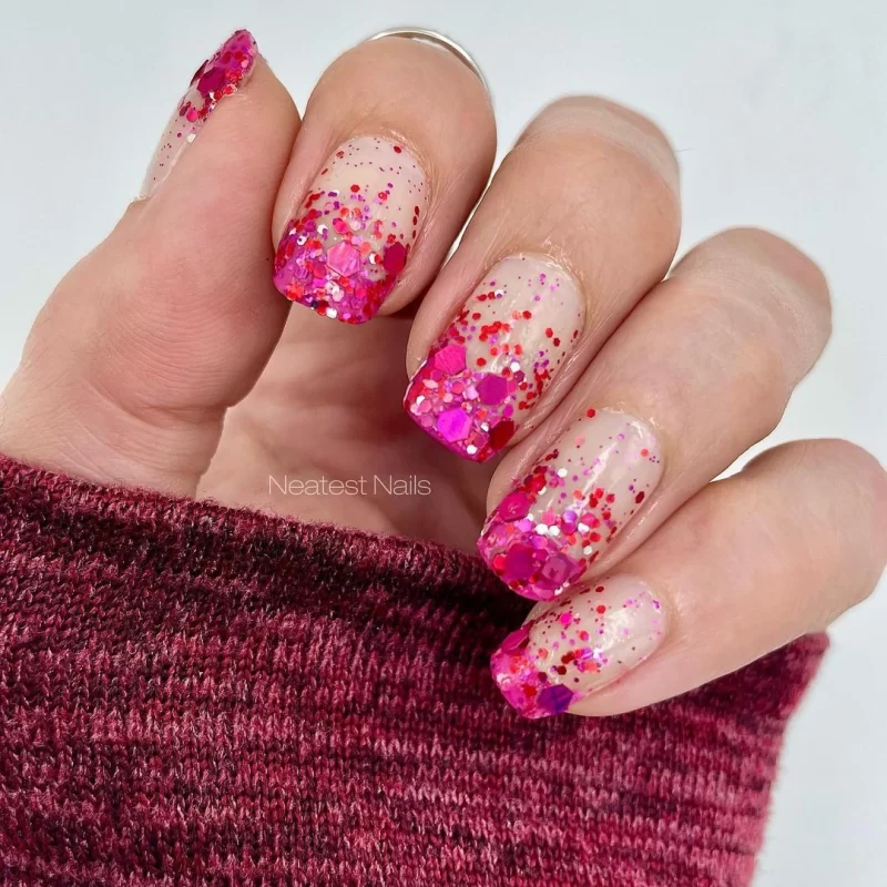 nail-art-glitter-viva-magenta