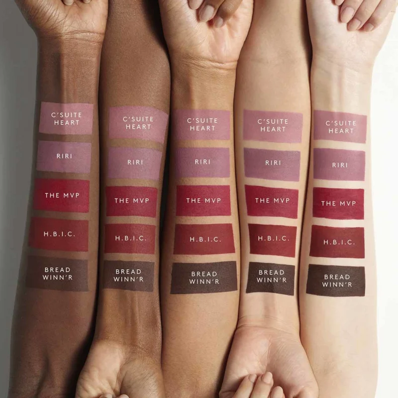Fenty-icon-velvet-liquid-lipstick-swatches