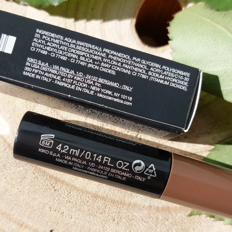 kiko-eyebrow-fibers-mascara-recensione