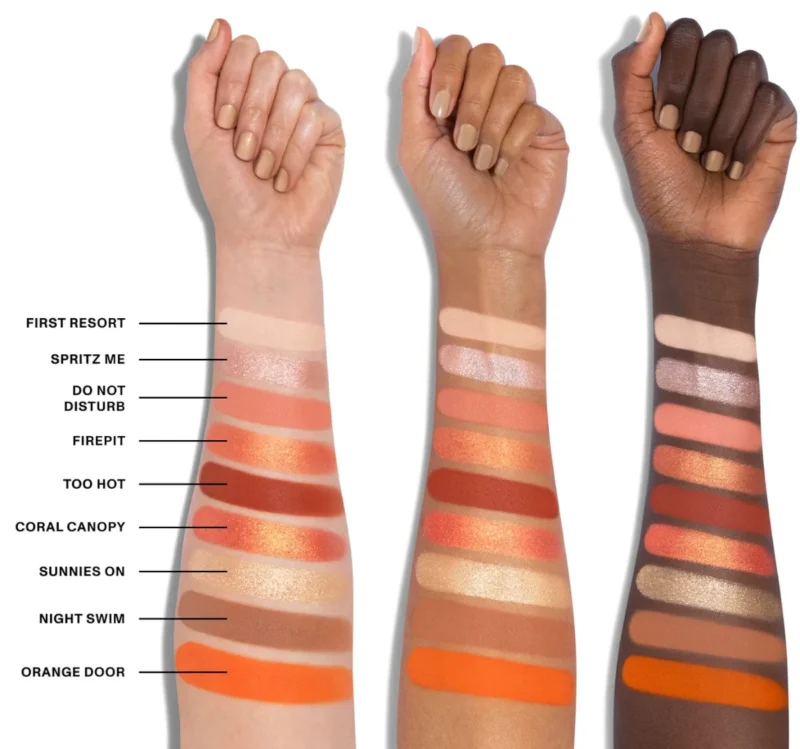 Morphe-Heatseeker-Artistry-Palette-swatches