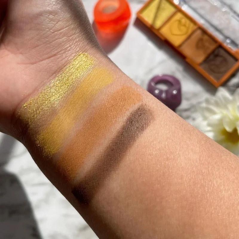 elf-good-vibes-only-eyeshadow-palette-Hello-Sunshine-swatches