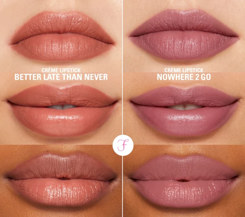 kylie-creme-lipstick-nowhere-2-to-swatches